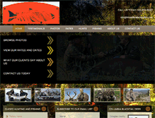 Tablet Screenshot of finsandfeathersguides.com